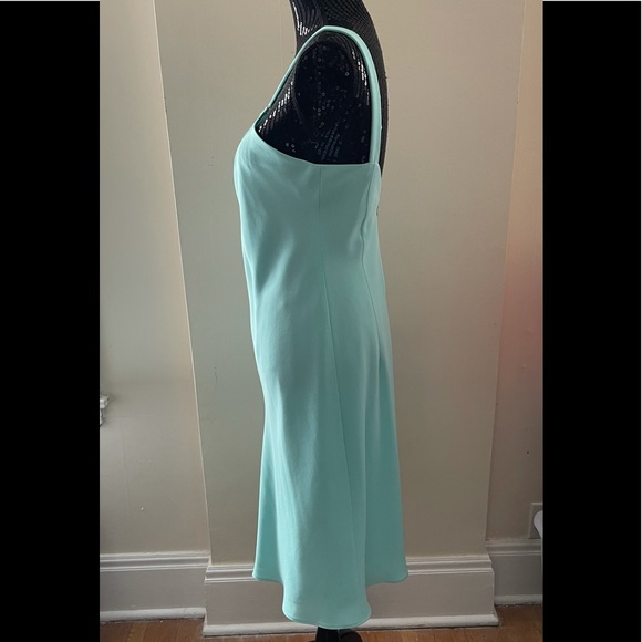Evan Picone Mint Green Dress Size 10 - Picture 3 of 9